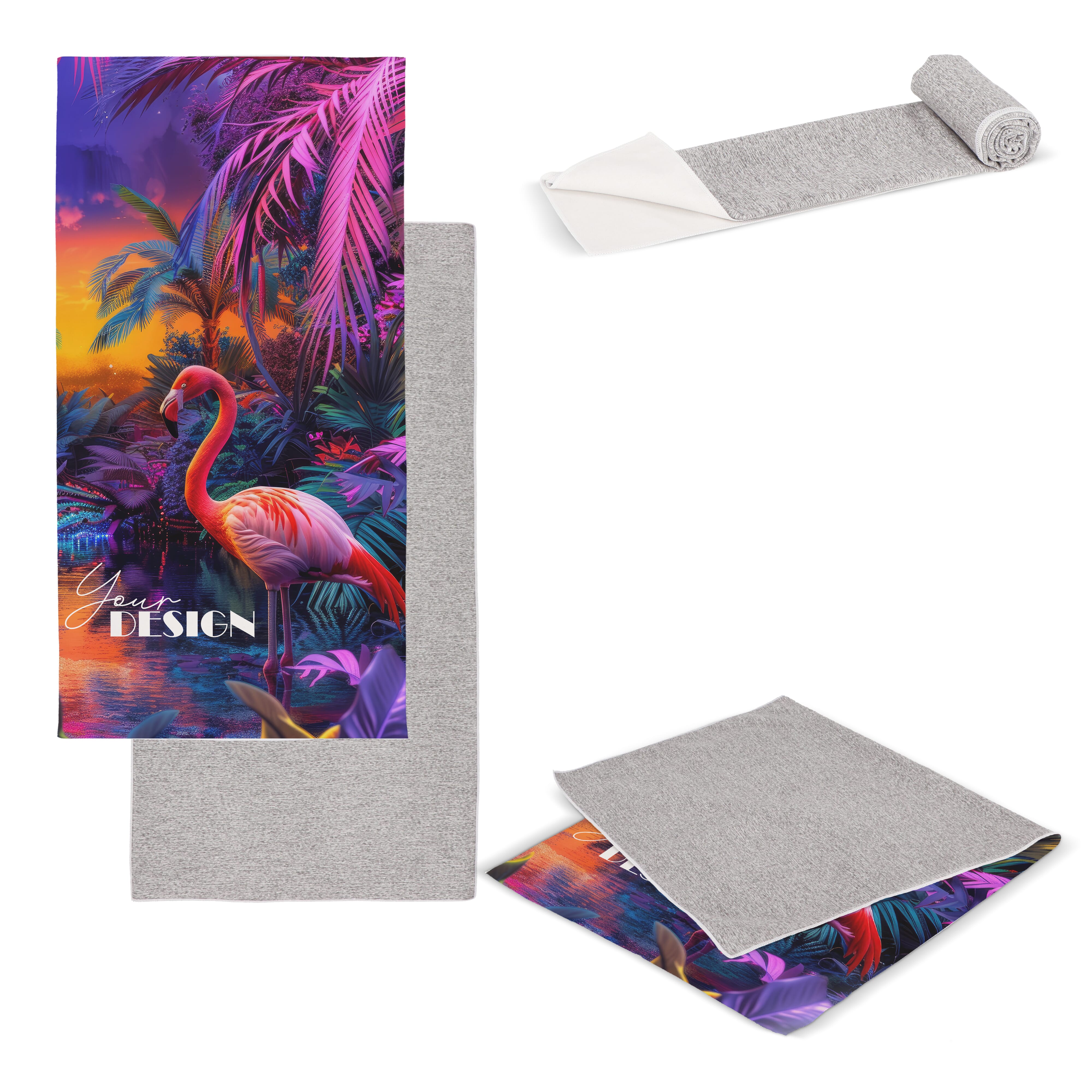 Quick dry towel | rPET | 50x100cm | Full color