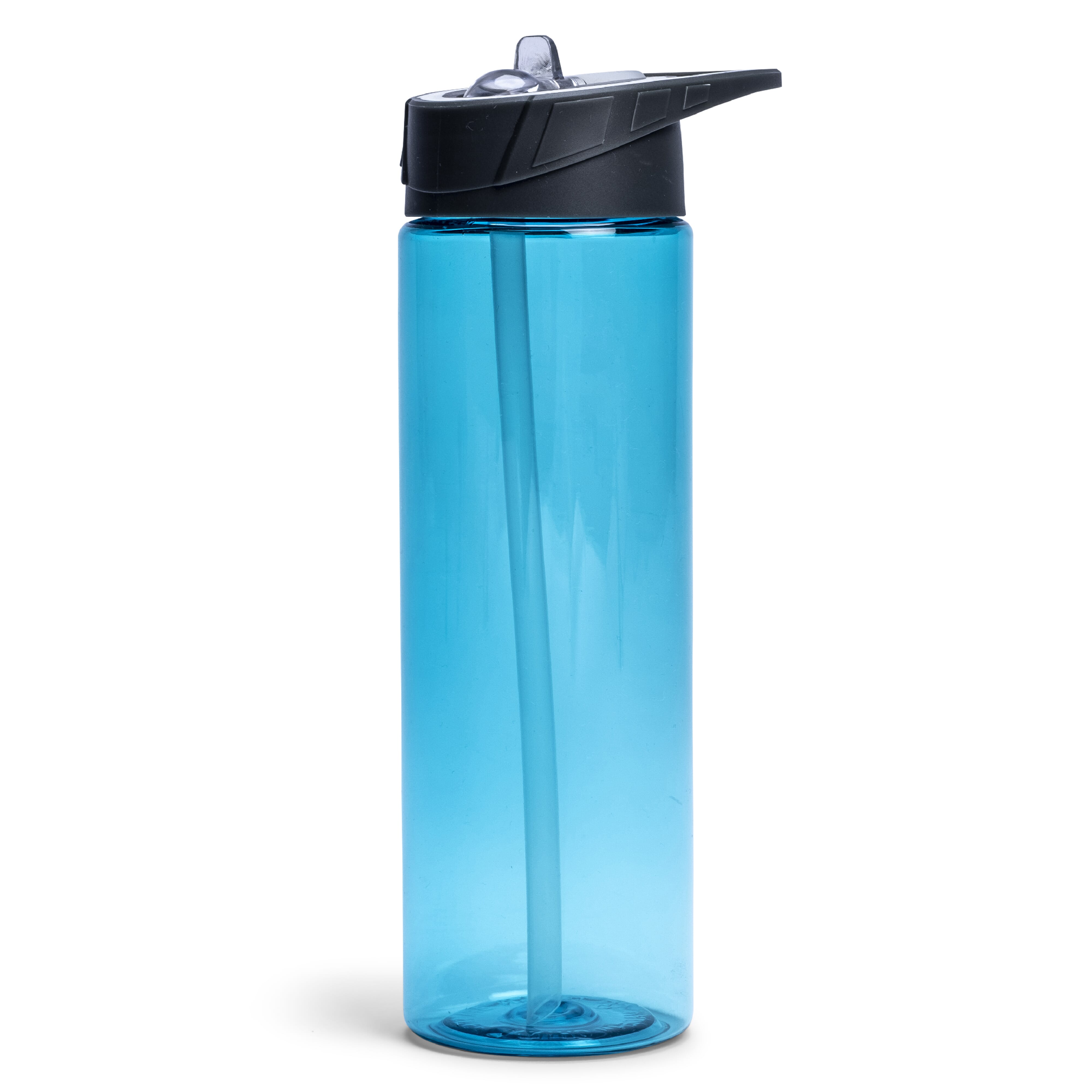 Wasserflasche | Tritan Kunststoff | 700ml | Mit Strohhalm | Hellblau Wasserflasche | Tritan Kunststoff | 700ml | Mit Strohhalm | Hellblau