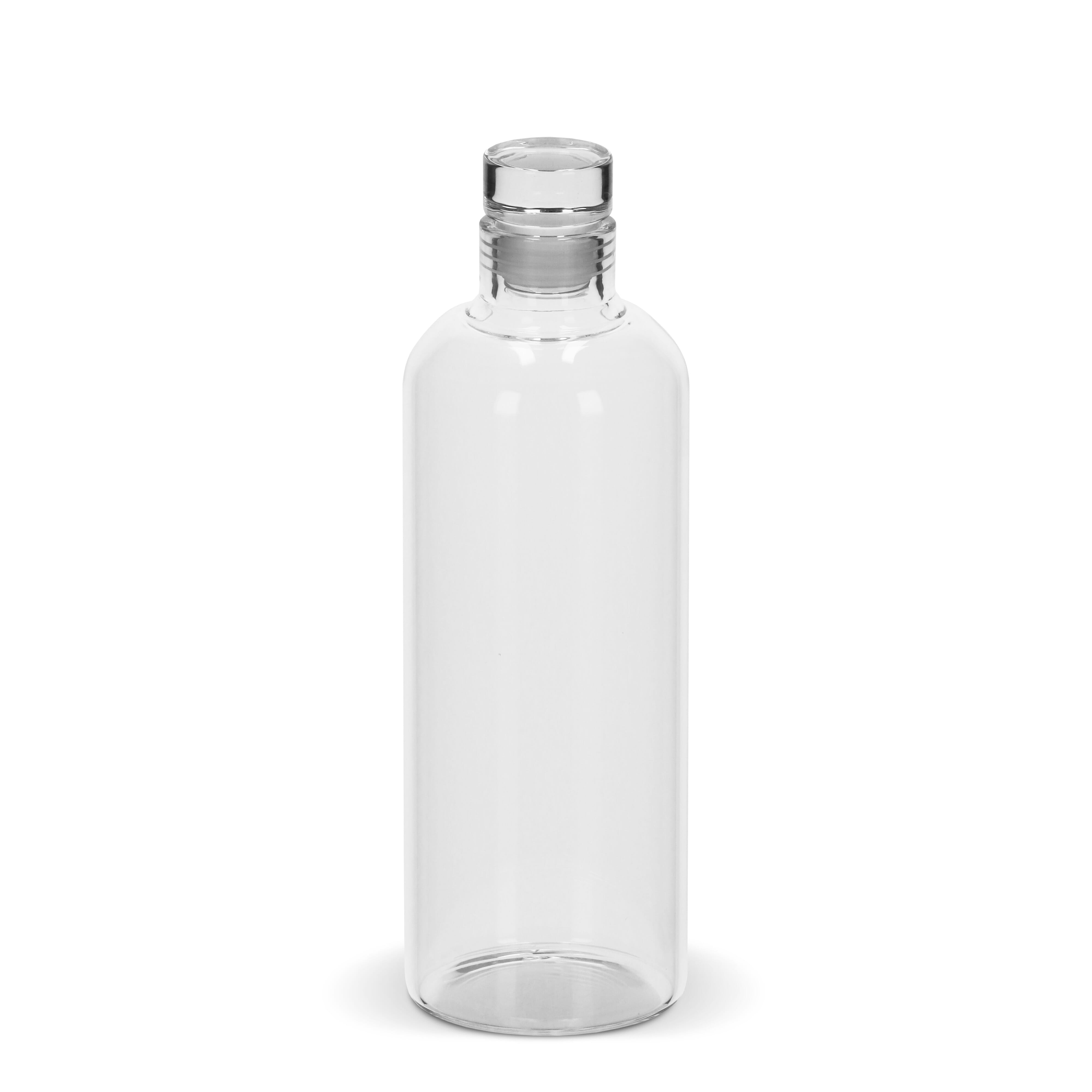 Wasserflasche | Borosilikatglas | 750ml | Vollfarbdruck | Transparent Wasserflasche | Borosilikatglas | 750ml | Vollfarbdruck | Transparent
