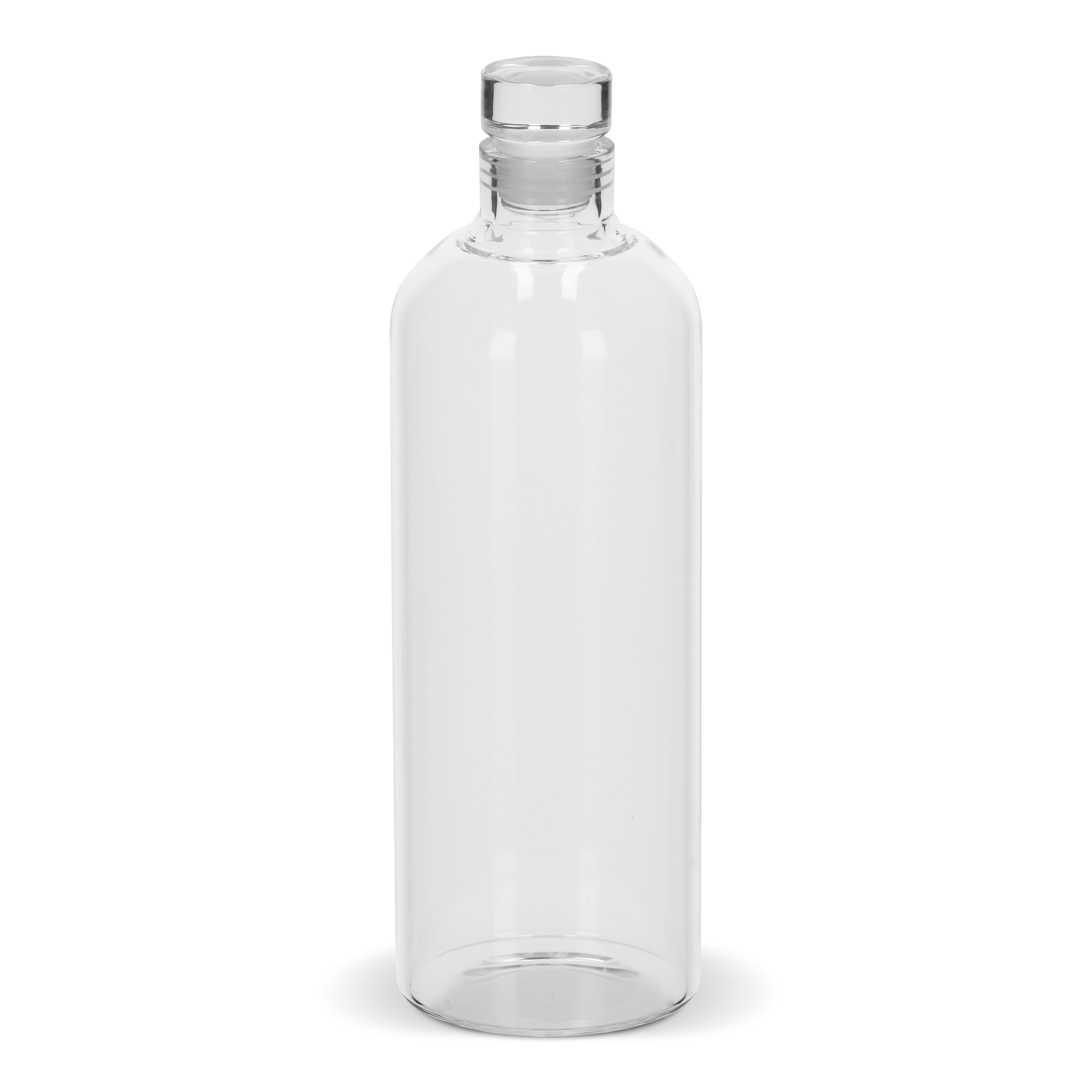 Wasserflasche | Borosilikatglas | 1L | Vollfarbdruck | Transparent Wasserflasche | Borosilikatglas | 1L | Vollfarbdruck | Transparent