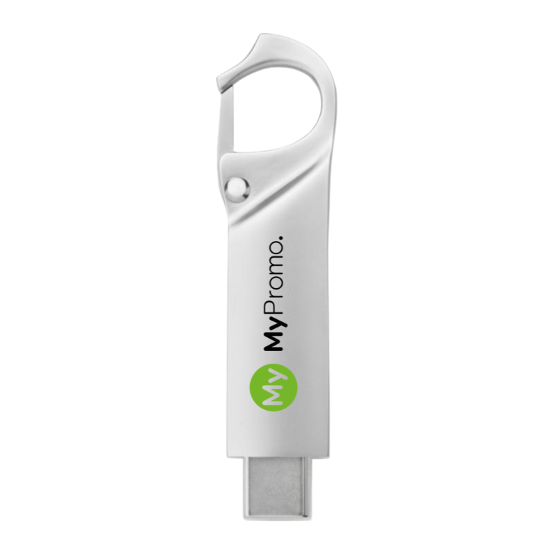 USB stick 3.0 | Zinc alloy | Carabiner | Type C USB stick 3.0 | Zinc alloy | Carabiner | Type C