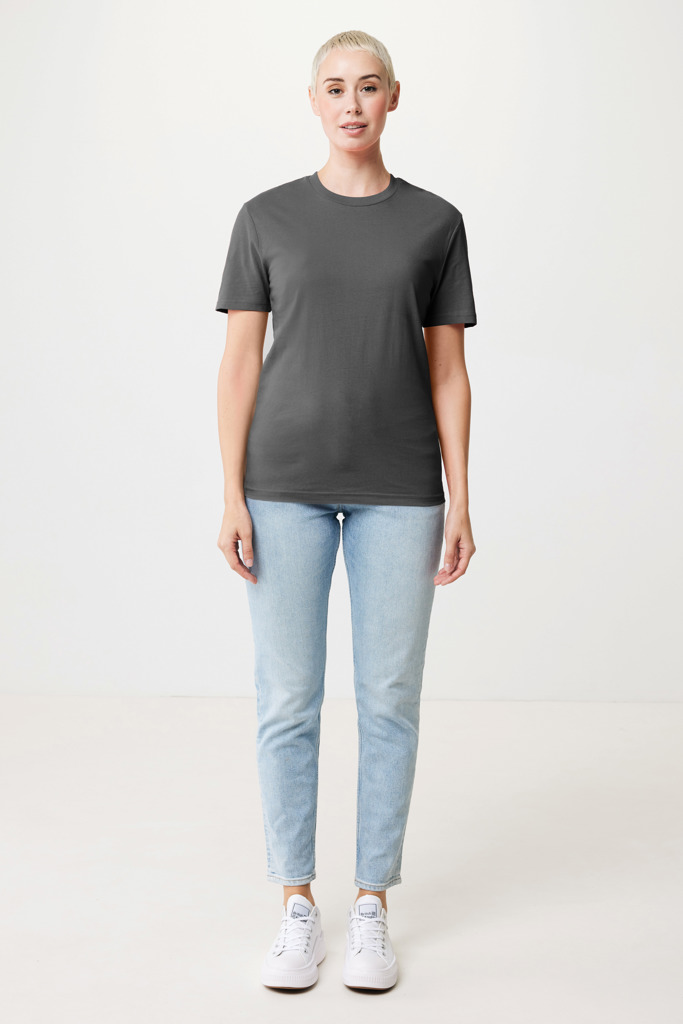 Iqoniq regular fit T-shirt | Recycled & organic cotton 180g/m² | Unisex | Crew neck & short sleeves