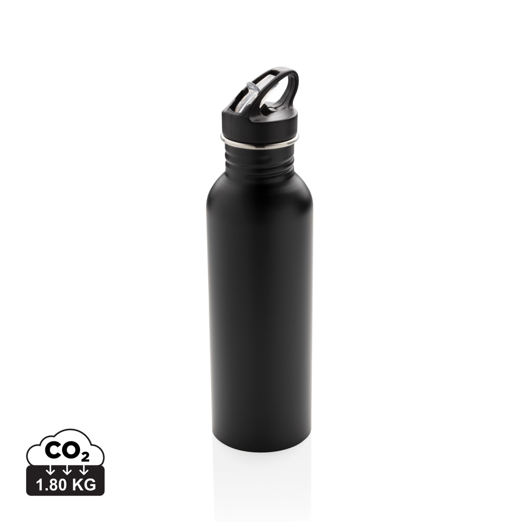 Gourde de sport | Acier inoxydable durable | 710 ml | Couvercle pour des gorgées rapides en déplacement