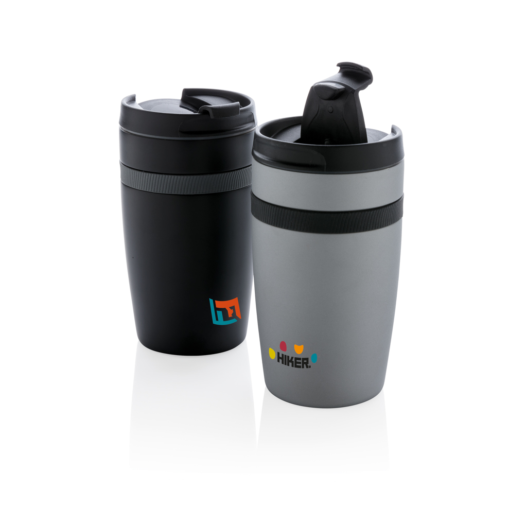 Thermos mug | Stainless steel | 280ml | Black (Black;Cool Grey 11C) Thermos mug | Stainless steel | 280ml | Black (Black;Cool Grey 11C)