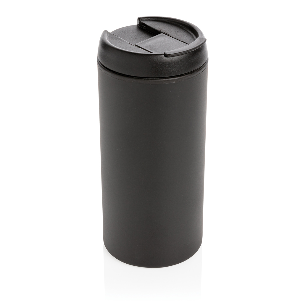 Tumbler | Recycled stainless steel | 300ml | Durable | black Tumbler | Recycled stainless steel | 300ml | Durable | black