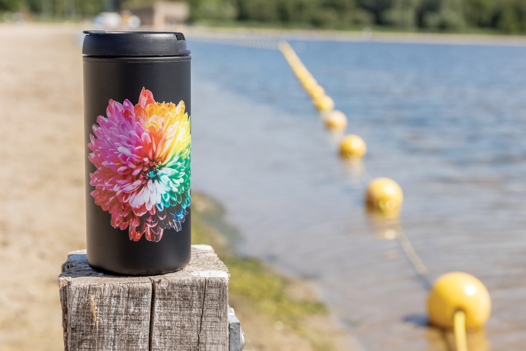 Tumbler | Recycled stainless steel | 300ml | Durable | black Tumbler | Recycled stainless steel | 300ml | Durable | black