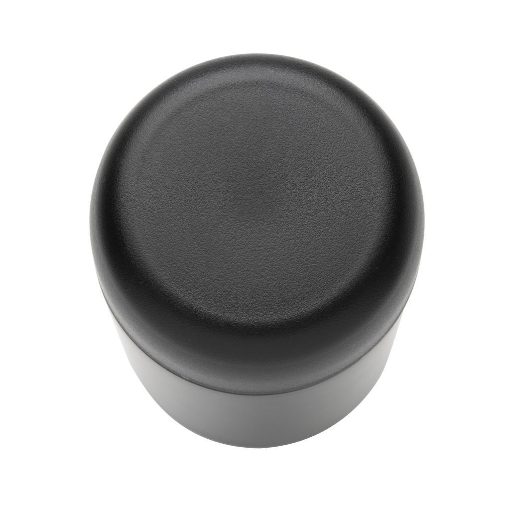 Thermosbeker | Gerecycled roestvrij staal | 360ml | Met schroefdeksel | Duurzaam | zwart Thermosbeker | Gerecycled roestvrij staal | 360ml | Met schroefdeksel | Duurzaam | zwart