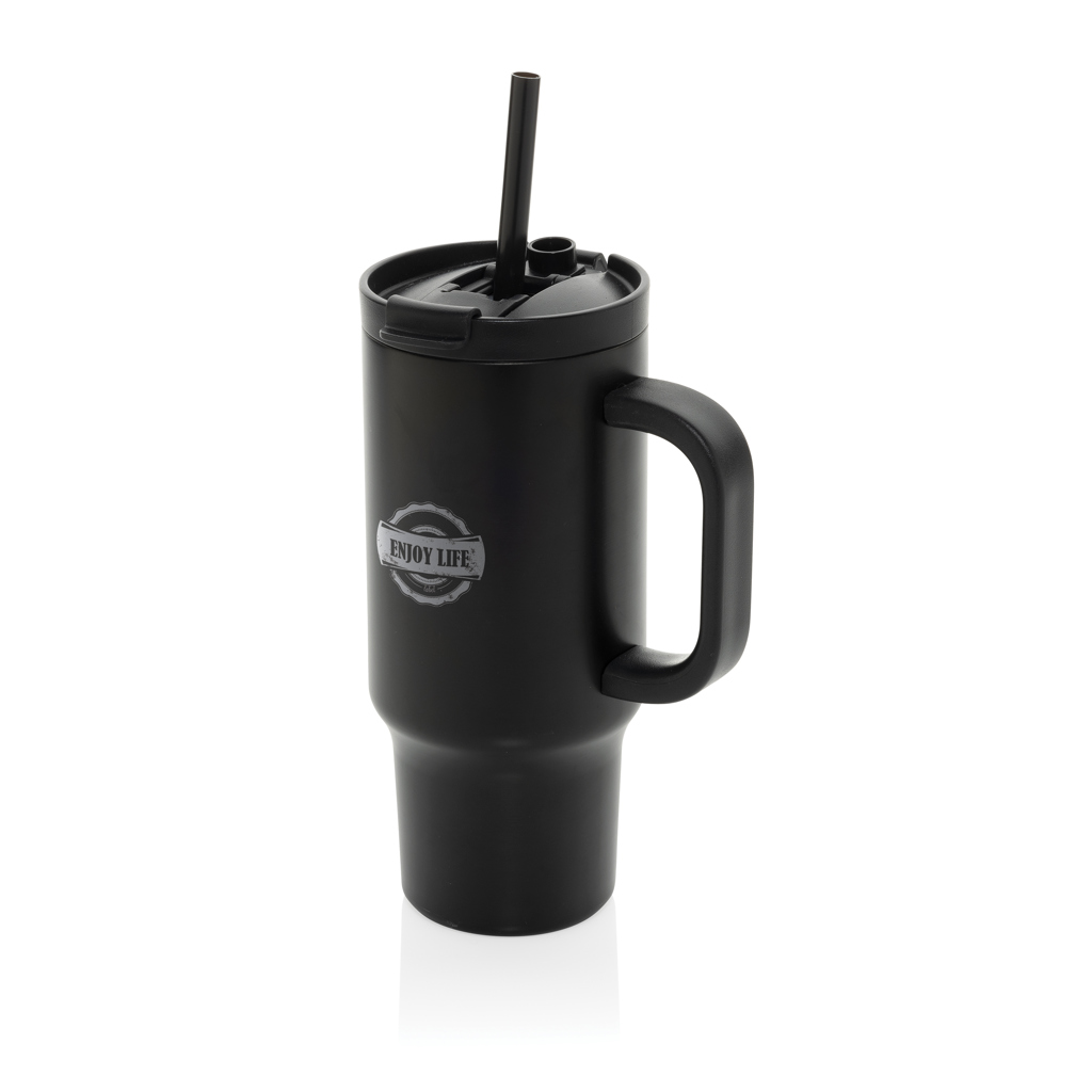 Cruiser RCS recycled Leakproof Compact Tumbler 480ML | black