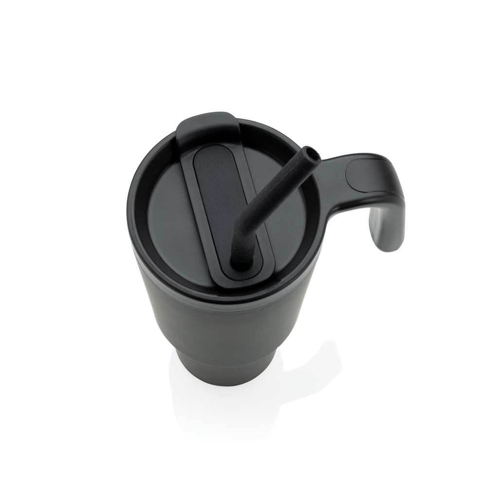Mug 900ml en acier certifié RCS Graphic noir