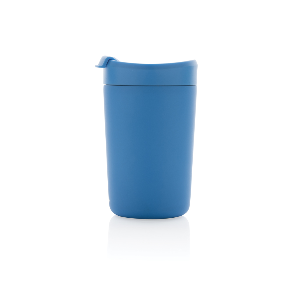 Avira thermosbeker | Gerecycled PP | 300ml | Warm tot 6u en koud tot 8u | blauw