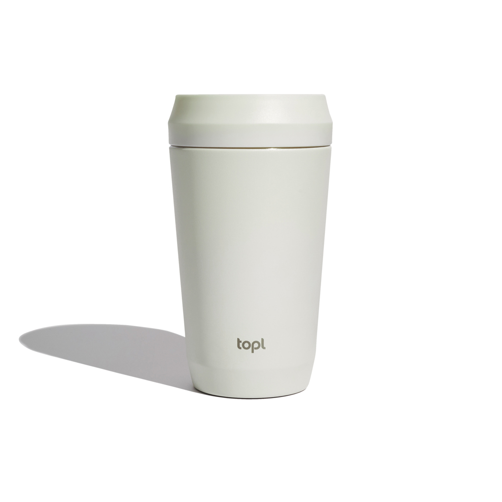 Topl Thermosbecher | Edelstahl | 354 ml | 360° Deckel | 5 Stunden warm | braun Topl Thermosbecher | Edelstahl | 354 ml | 360° Deckel | 5 Stunden warm | braun