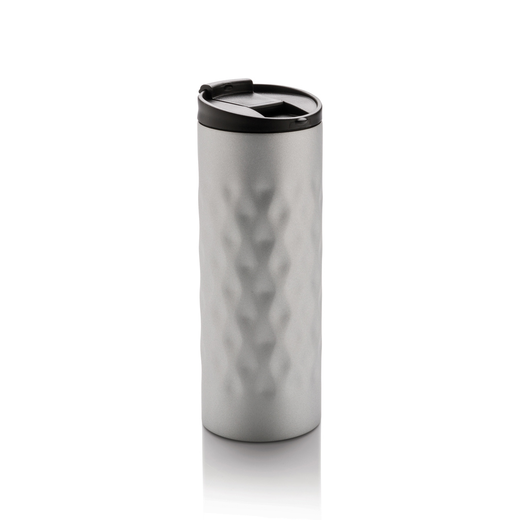 Geometric tumbler, zilver