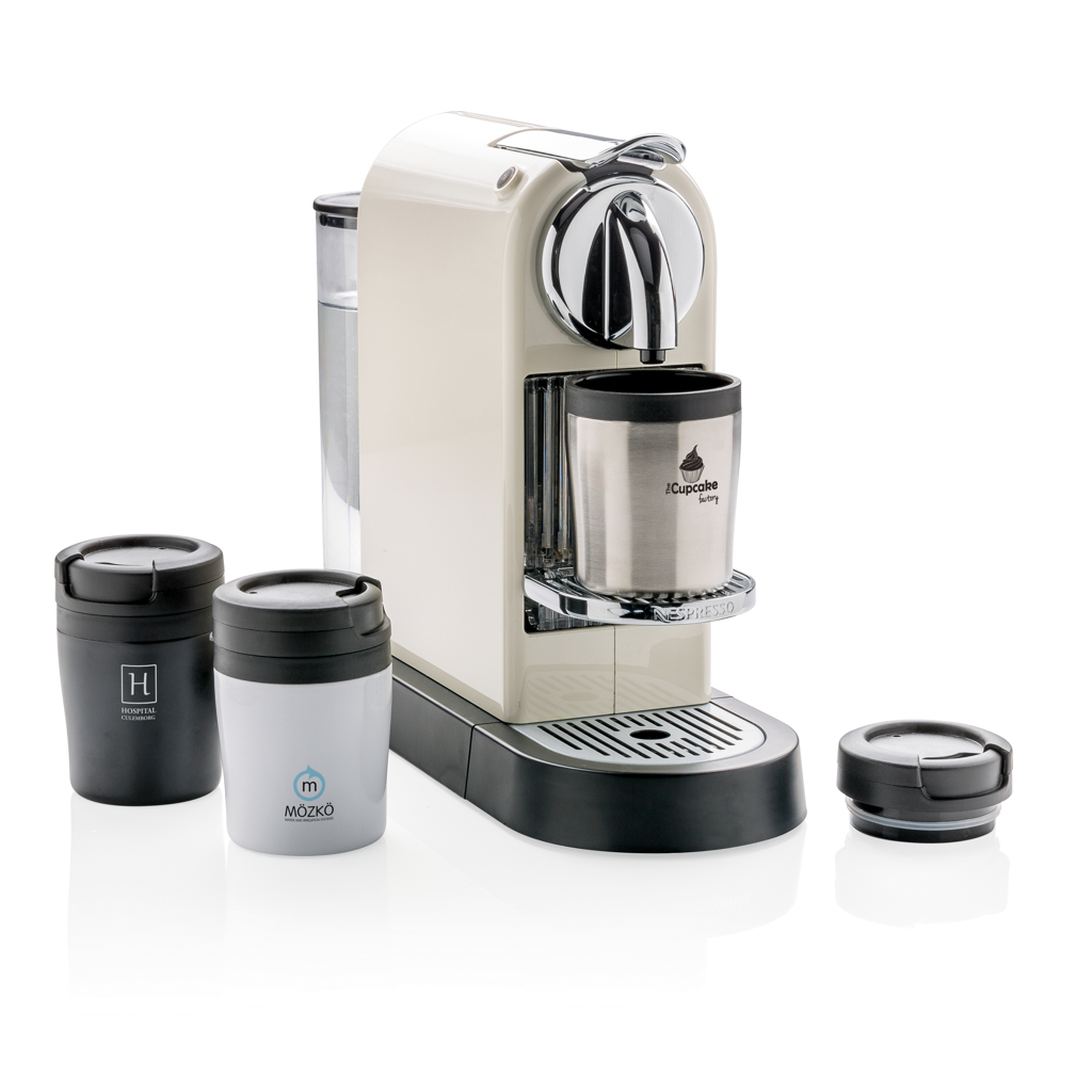 Coffee to go Becher, silber