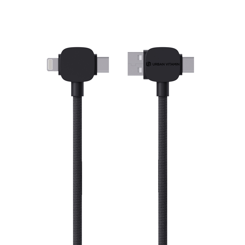 Urban Vitamin Stockton 65W RCS RTPE/RPET magnetic cable | black