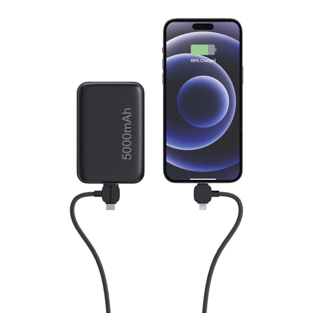 Urban Vitamin Stockton 65W RCS RTPE/RPET magnetic cable | black
