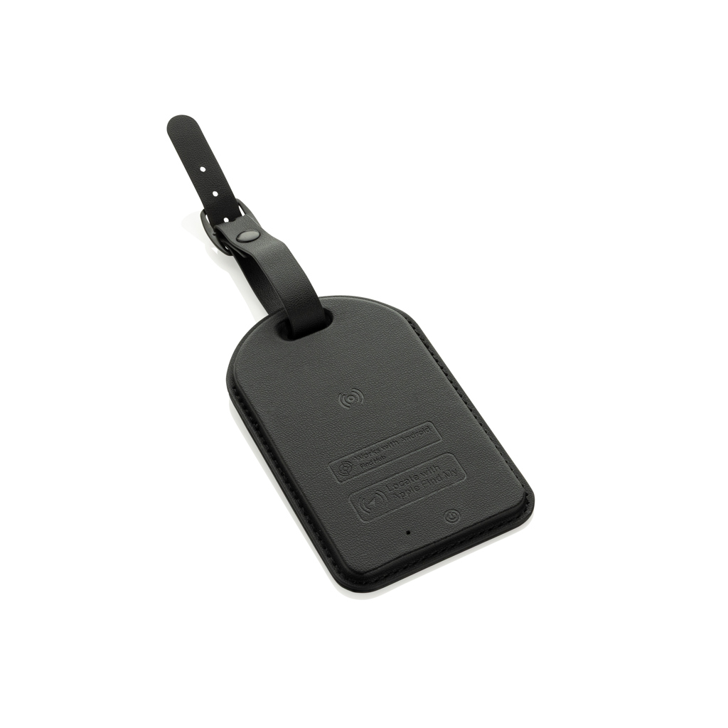 Globefind Dual RCS luggage tag with worldwide locating | black