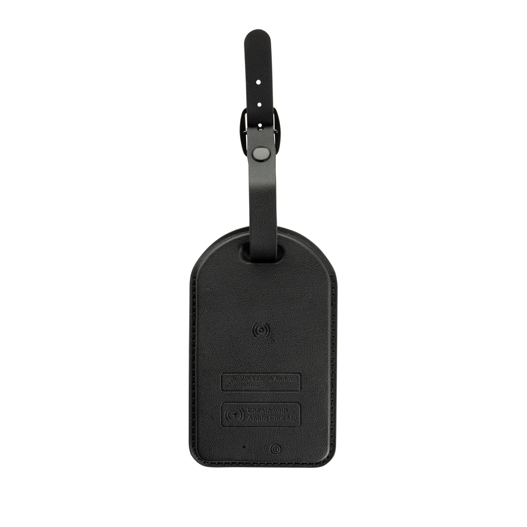 Globefind Dual RCS luggage tag with worldwide locating | black