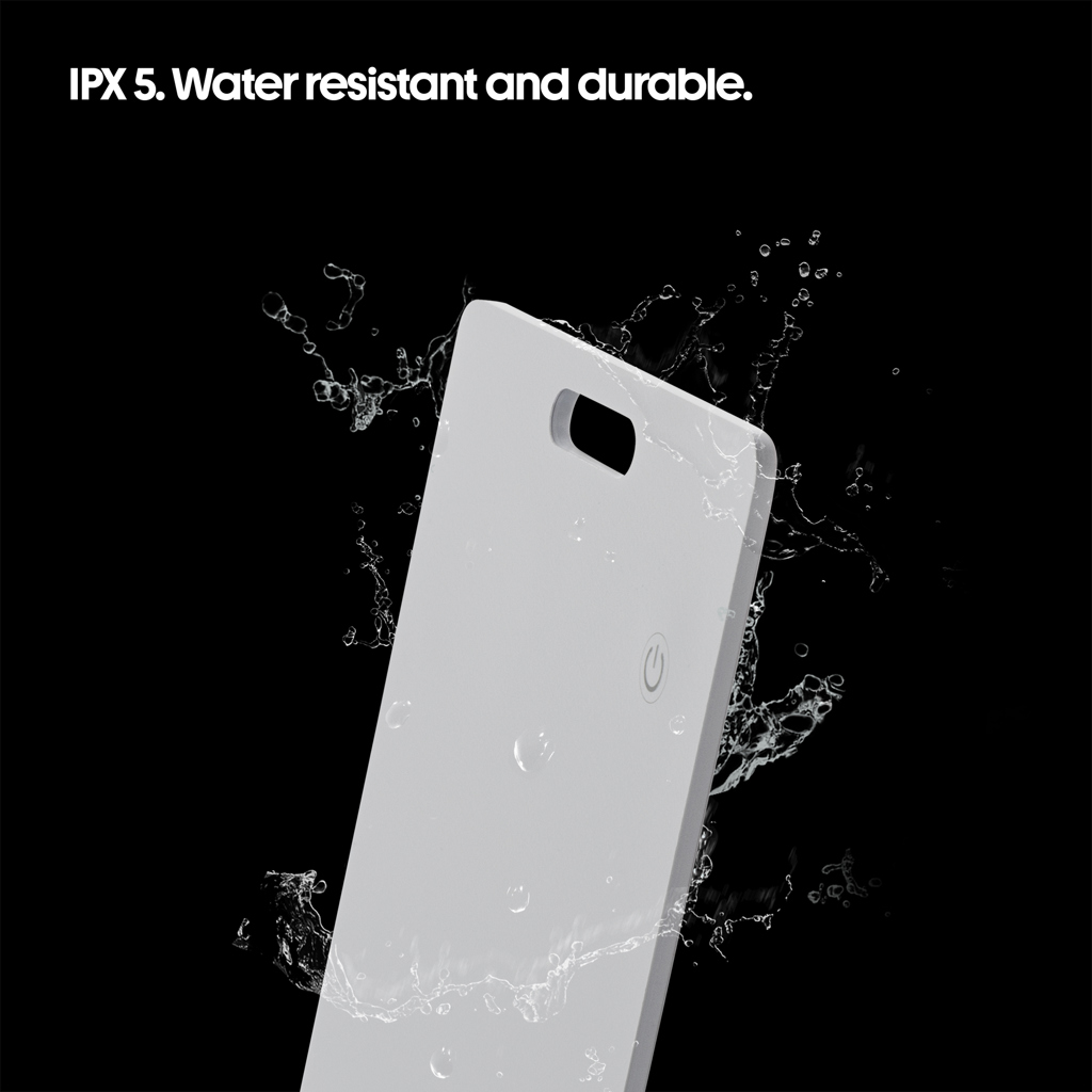 Carte Finder | ABS recyclé | Ultra fine | Étanche | Compatible avec Apple | Rechargeable | blanc Carte Finder | ABS recyclé | Ultra fine | Étanche | Compatible avec Apple | Rechargeable | blanc