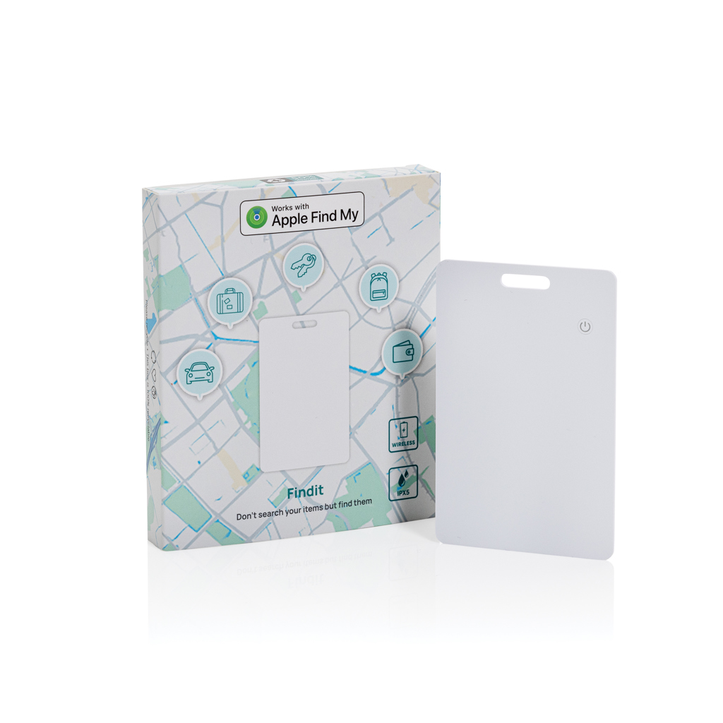 Carte Finder | ABS recyclé | Ultra fine | Étanche | Compatible avec Apple | Rechargeable | blanc Carte Finder | ABS recyclé | Ultra fine | Étanche | Compatible avec Apple | Rechargeable | blanc