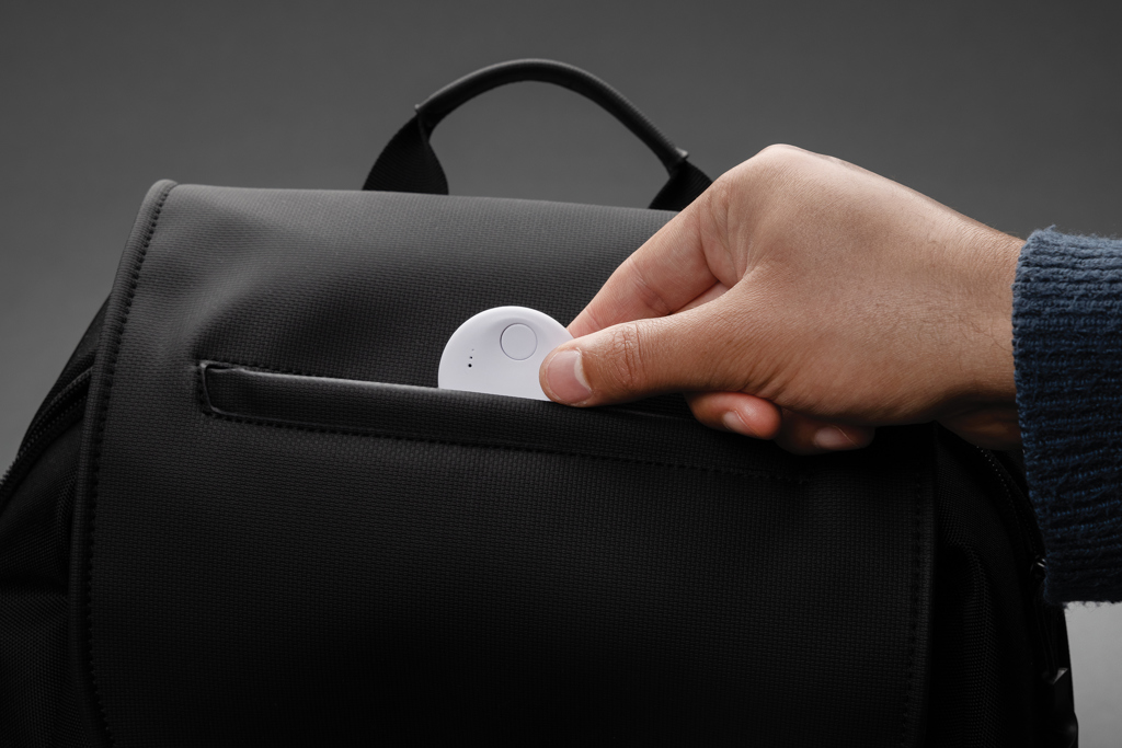 Schlüsselfinder | Recyceltes ABS | Kompatibel mit allen iPhone-Geräten | weiß Schlüsselfinder | Recyceltes ABS | Kompatibel mit allen iPhone-Geräten | weiß