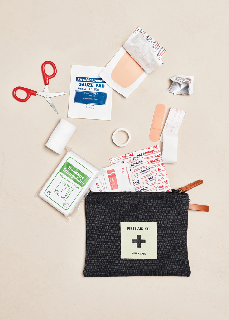 VINGA Asado Eerste Hulp kit zwart