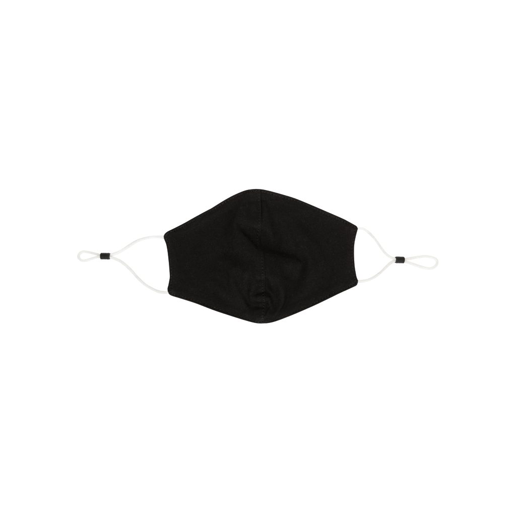 Gezichtsmasker | Katoen | Incl. oorelastiekjes | zwart