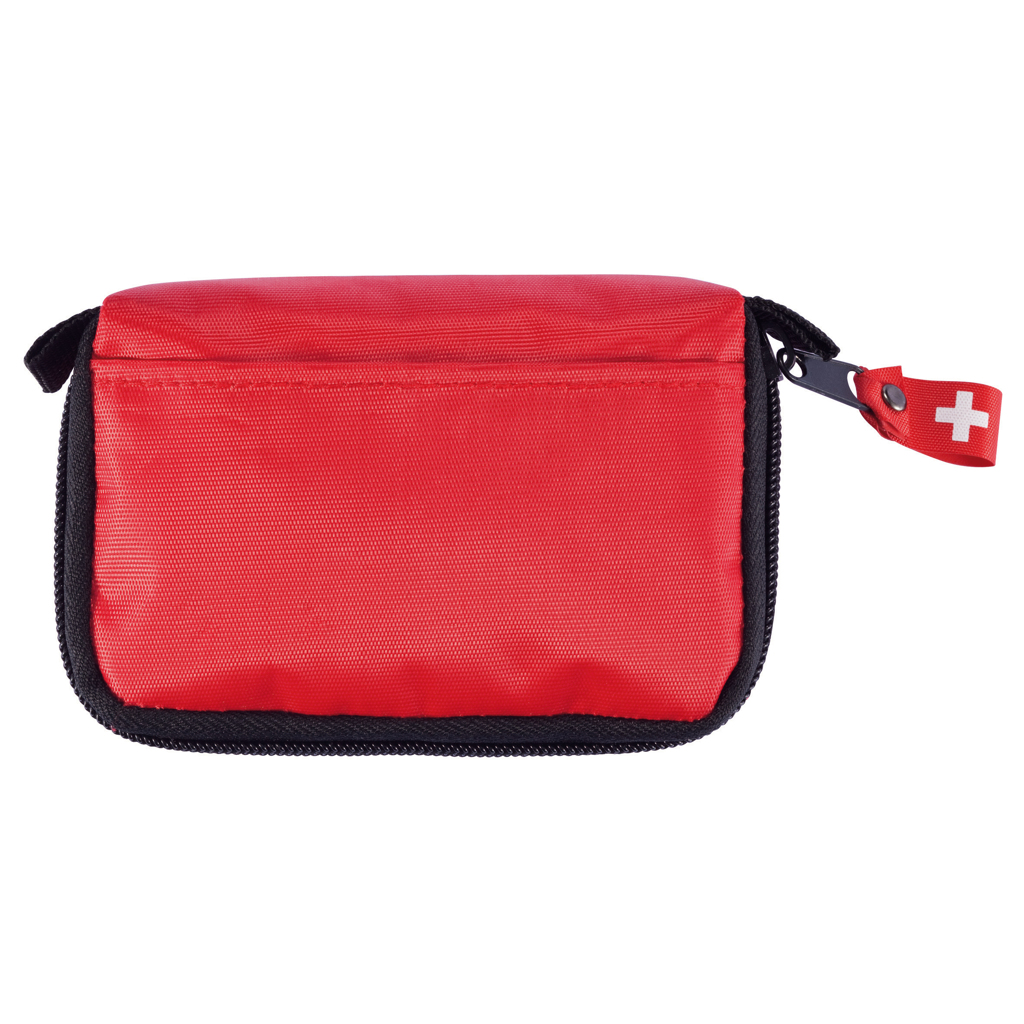 Eerstehulpset | Polyester | Meerdere artikelen | Met etui | Rood (186)