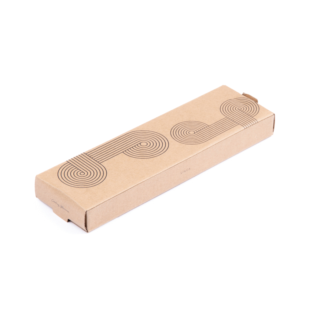 Servierutensilien | Holz | 2 Utensilien | Schlichtes Design | braun