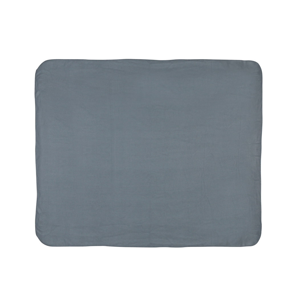 Deken | Fleece | 150x120 cm | Zakje met koord | antraciet Deken | Fleece | 150x120 cm | Zakje met koord | antraciet