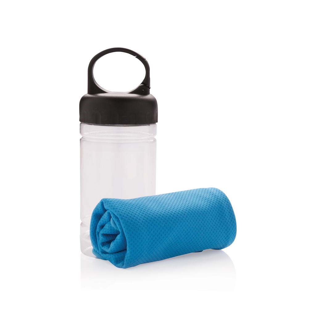 Serviette de sport rafraîchissante | PP | 77x30cm | Avec protection UV50+ | Blue (2925)