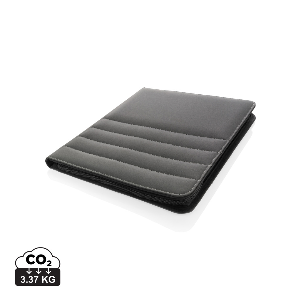 A4 Conference folder | Zipper | Eco-friendly | anthracite