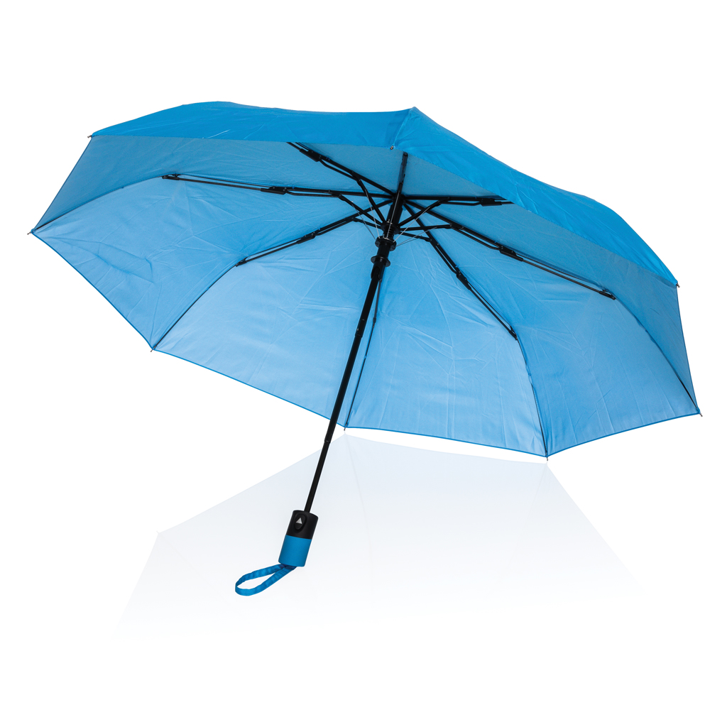 Mini-parapluie | rPET | 21" | Avec ouverture automatique | bleu Mini-parapluie | rPET | 21" | Avec ouverture automatique | bleu