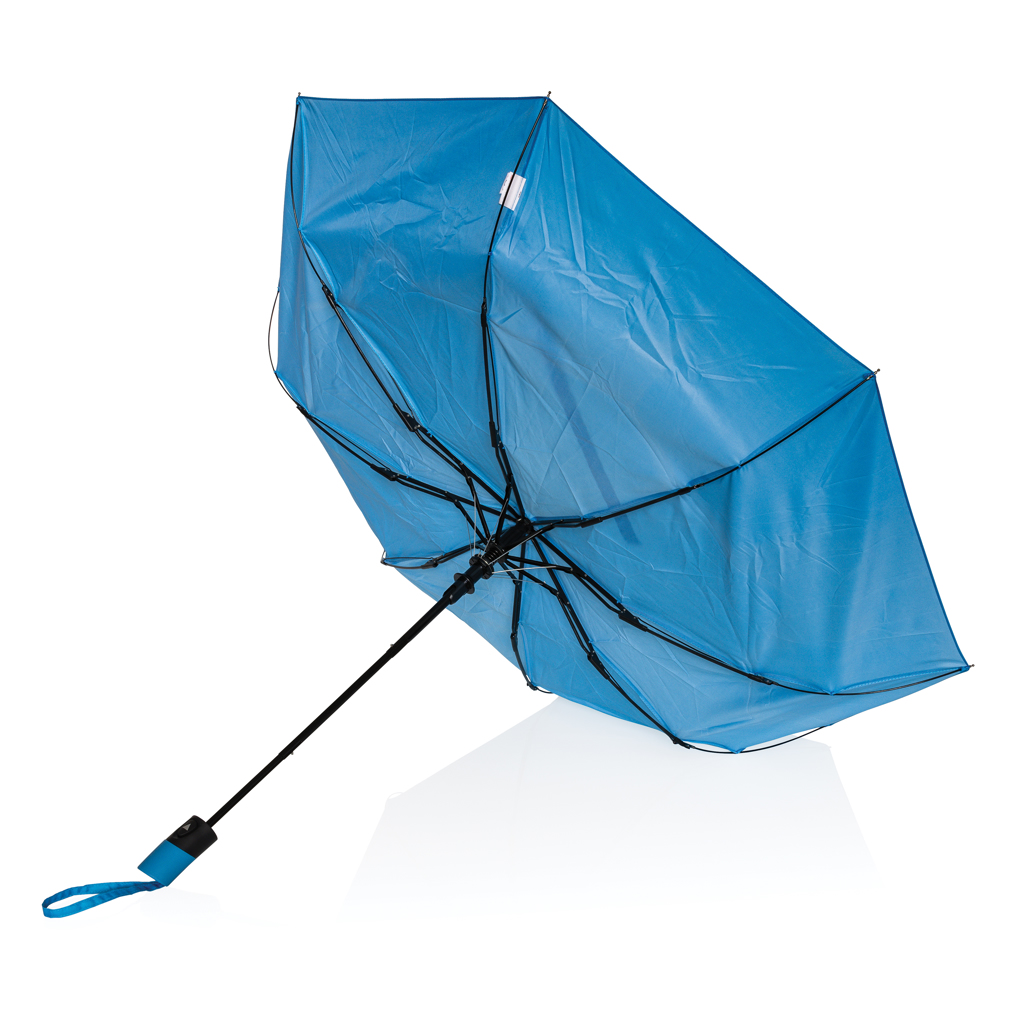 Mini-parapluie | rPET | 21" | Avec ouverture automatique | bleu Mini-parapluie | rPET | 21" | Avec ouverture automatique | bleu