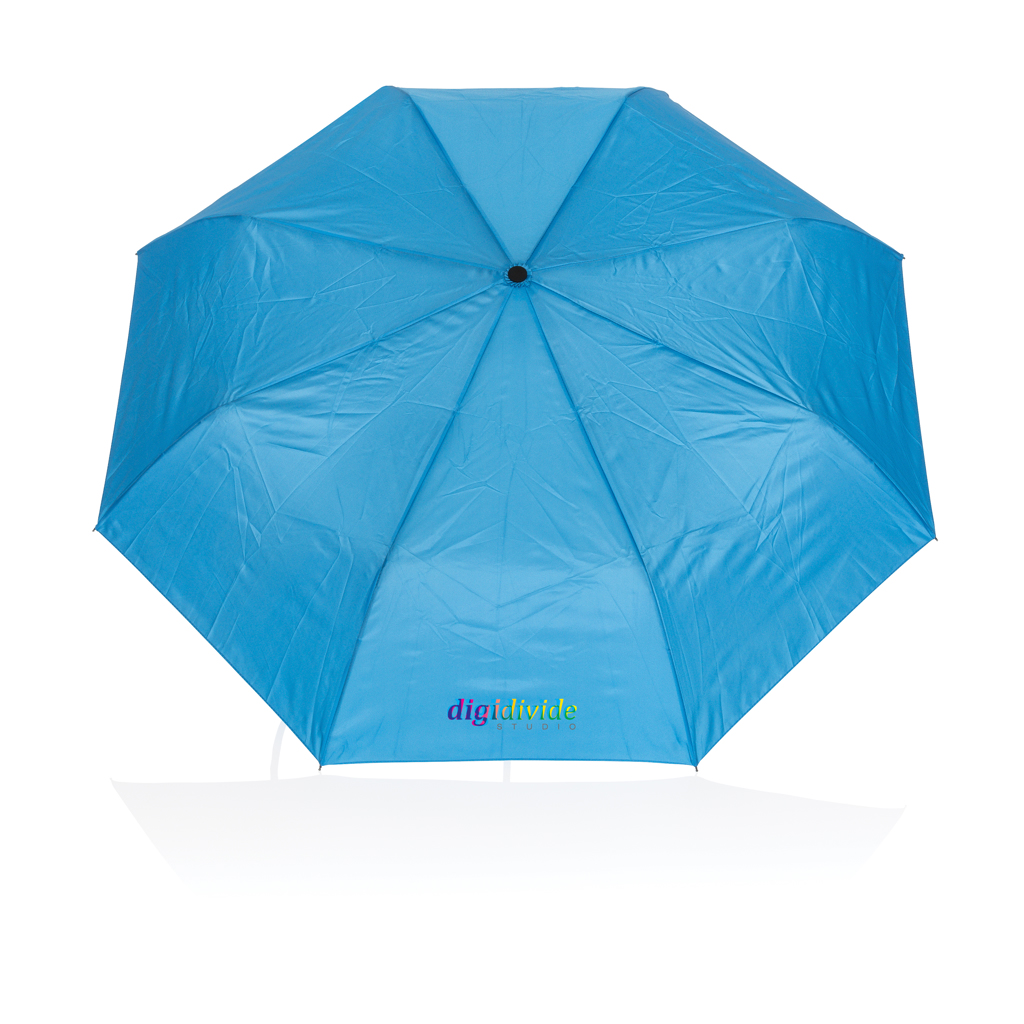 Mini-parapluie | rPET | 21" | Avec ouverture automatique | bleu Mini-parapluie | rPET | 21" | Avec ouverture automatique | bleu