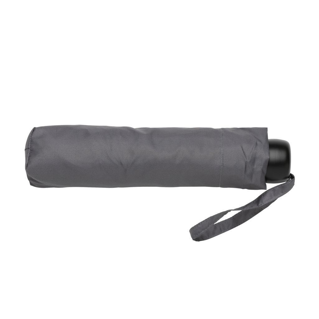 Small umbrella | 190T rPET pongee | 56 cm | Manual opening | anthracite Small umbrella | 190T rPET pongee | 56 cm | Manual opening | anthracite