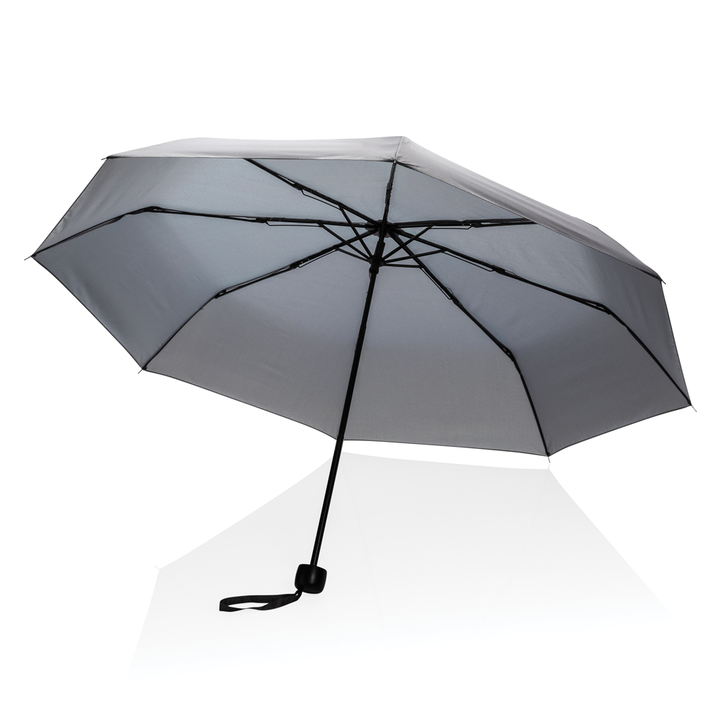 Small umbrella | 190T rPET pongee | 56 cm | Manual opening | anthracite Small umbrella | 190T rPET pongee | 56 cm | Manual opening | anthracite