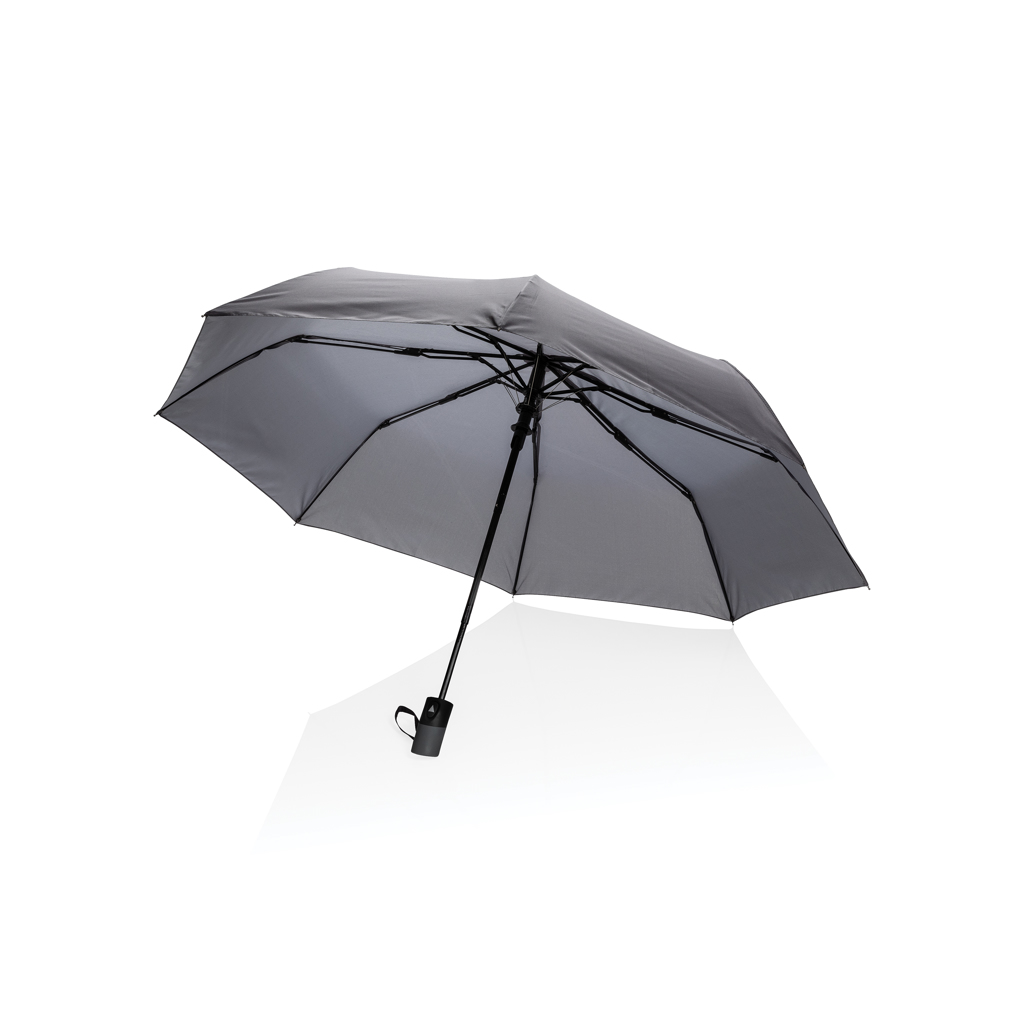 Mini umbrella with automatic opening | RPET | 190T | anthracite