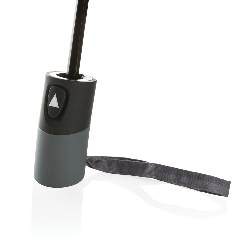 Mini umbrella with automatic opening | RPET | 190T | anthracite
