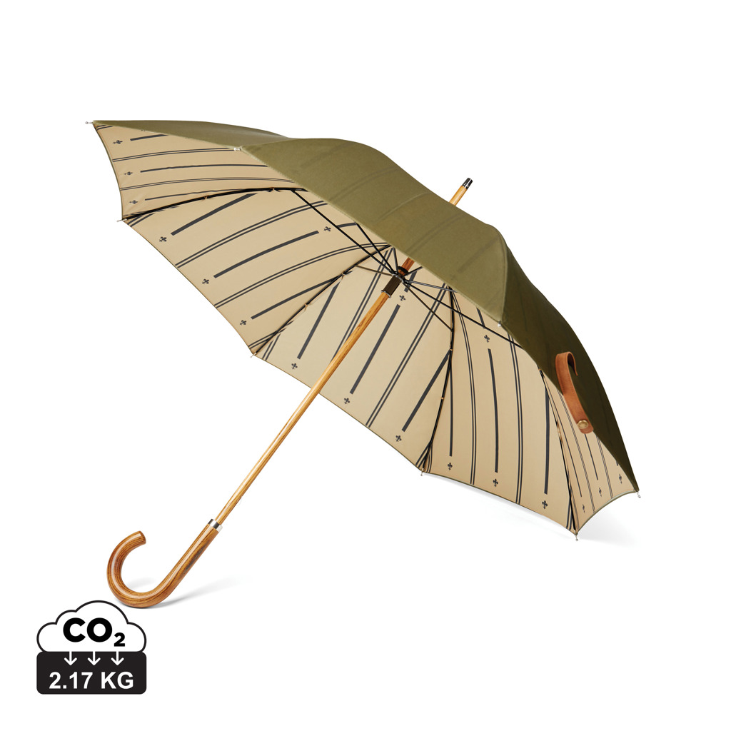 23" Regenschirm | rPET | AWARE™-Tracertechnologie | Elegant | grün