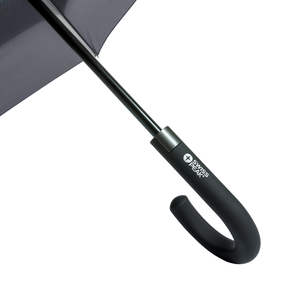 Uitbreidbare paraplu | rPET | 23-27 Inch | Met stormbestendige functie | zwart Uitbreidbare paraplu | rPET | 23-27 Inch | Met stormbestendige functie | zwart