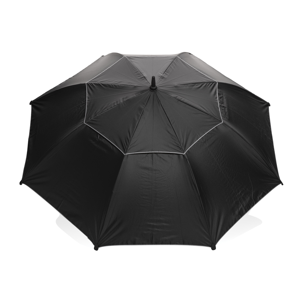 Stormparaplu | rPET | 27 Inch | Met UPF 50+ bescherming | zwart