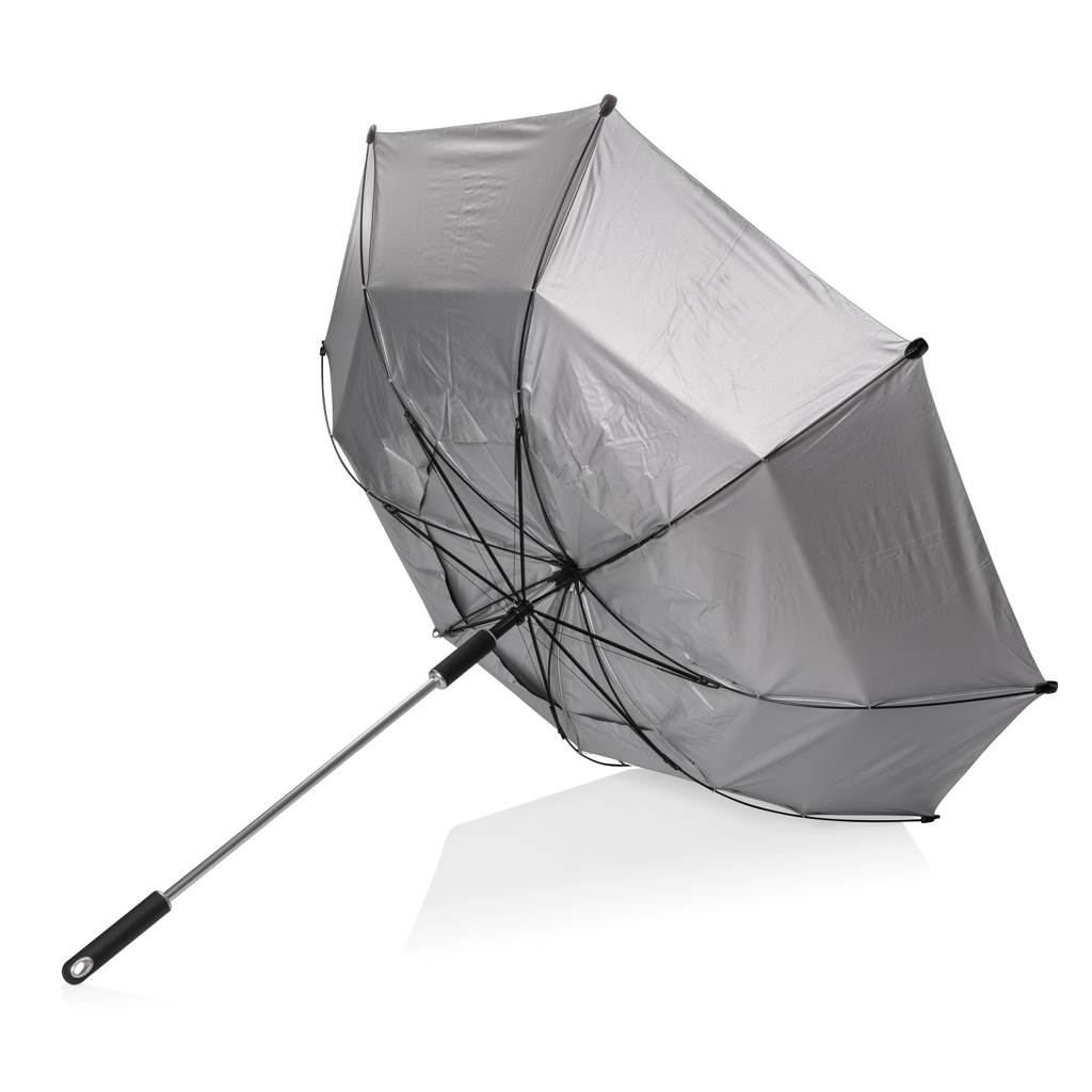 Stormparaplu | rPET | 27 Inch | Met UPF 50+ bescherming | zwart