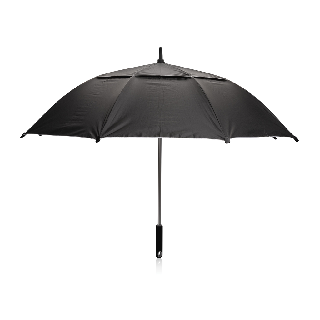 Stormparaplu | rPET | 27 Inch | Met UPF 50+ bescherming | zwart