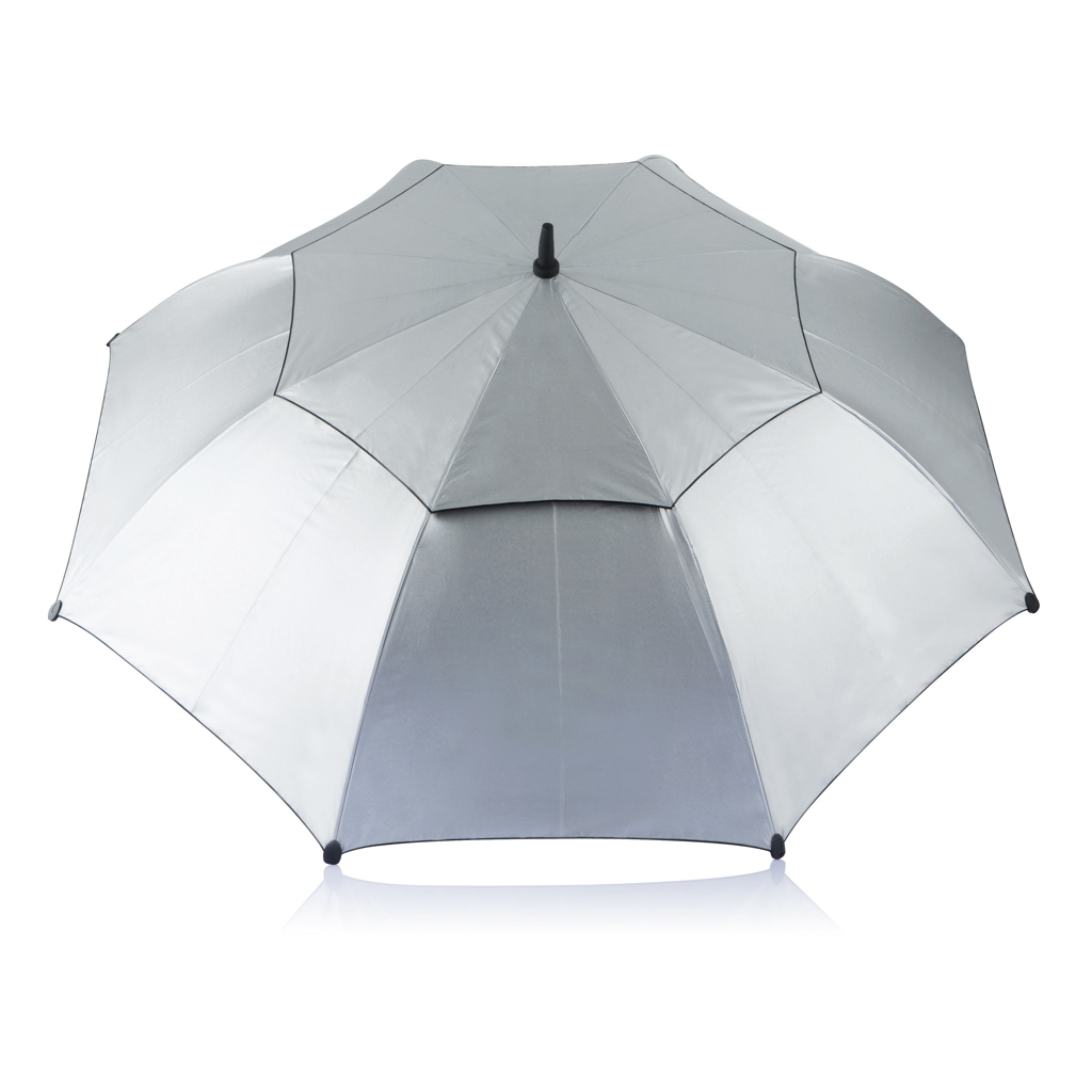 Hurricane umbrella | Polyester | 27" | Easy to open and close | Grey (430) Hurricane umbrella | Polyester | 27" | Easy to open and close | Grey (430)