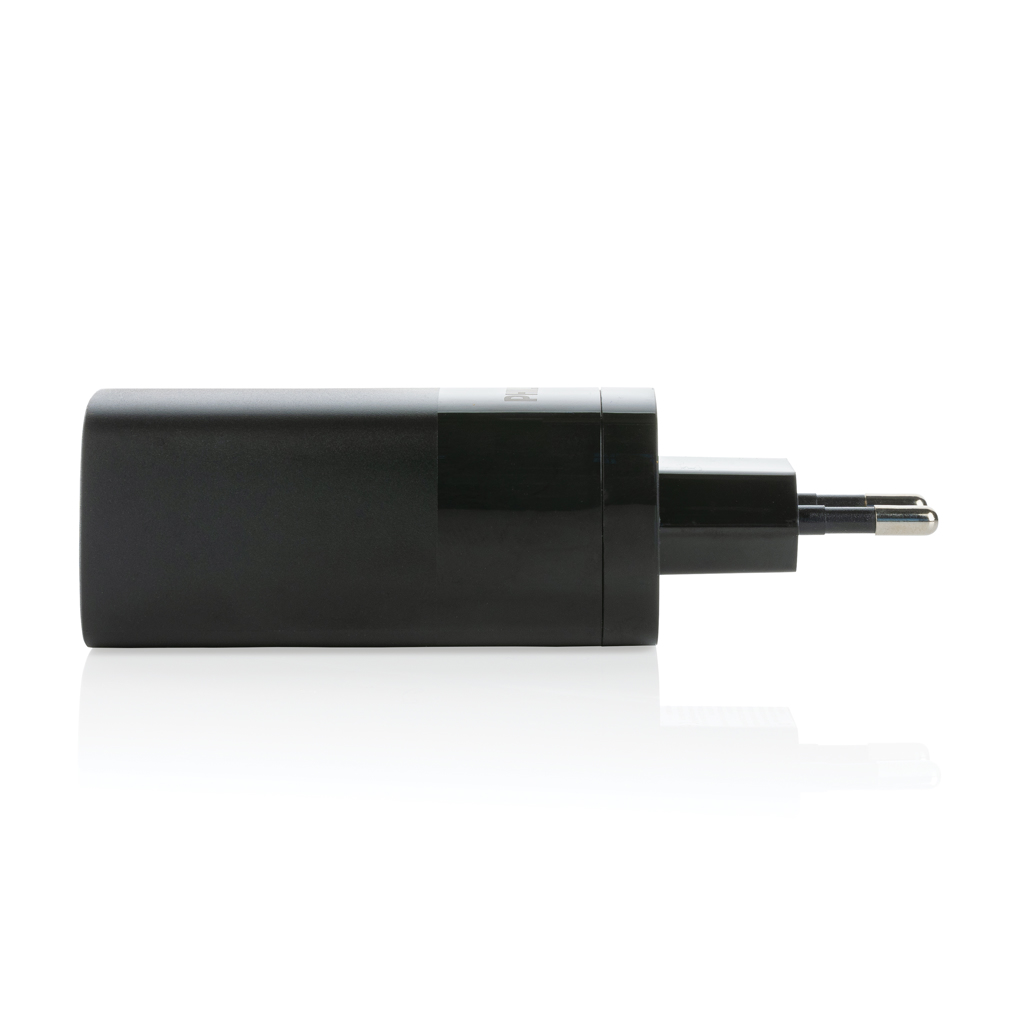 USB wall charger | Philips | ABS | 65W | 3-port USB | black