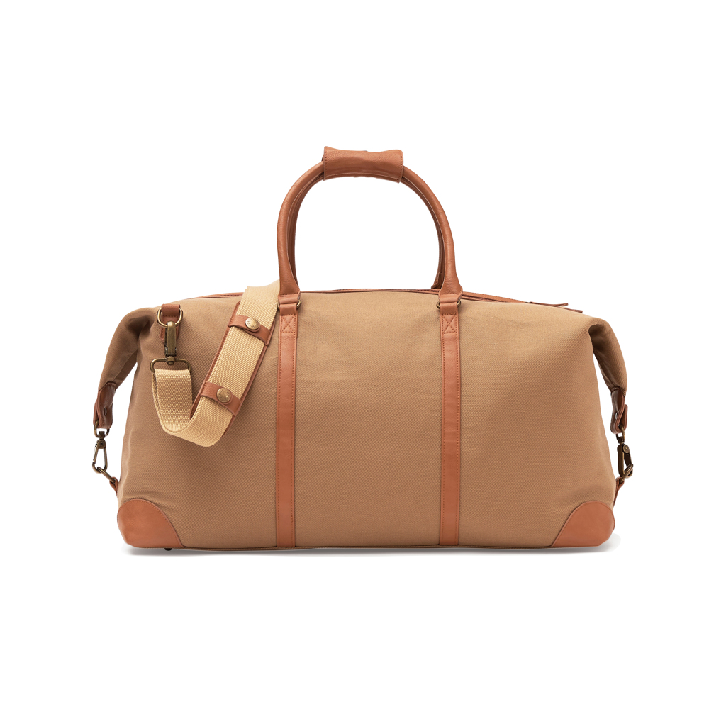 Weekender bag | RCS | 42.9L | With an adjustable shoulder strap | brown