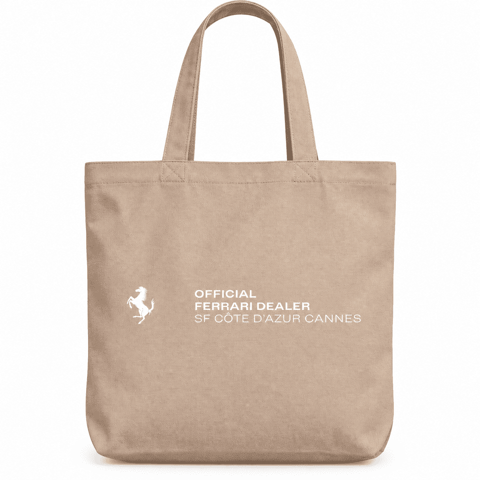Baumwolltasche mit SF-Côte-d’Azur-Cannes-Druck