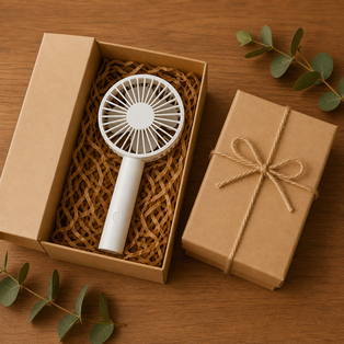 Ventaglio personalizzato con confezione