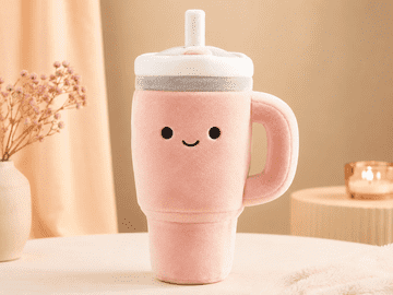 Custom mascot plush for brand campaigns