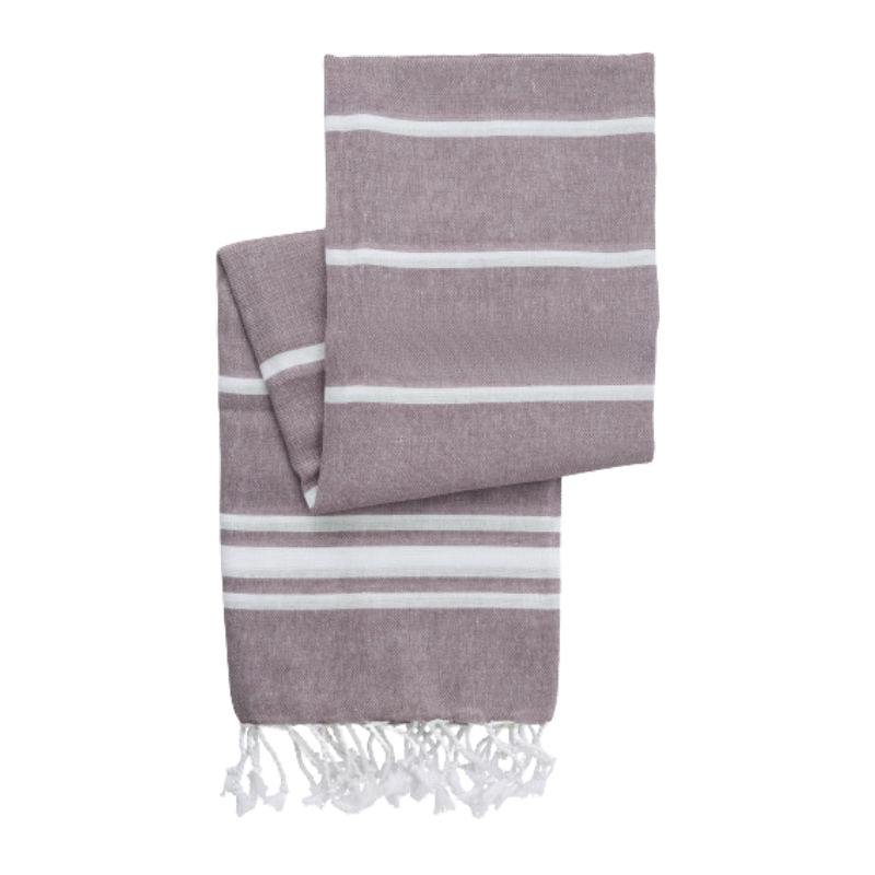 Custom printed beach towel with full-colour logo design